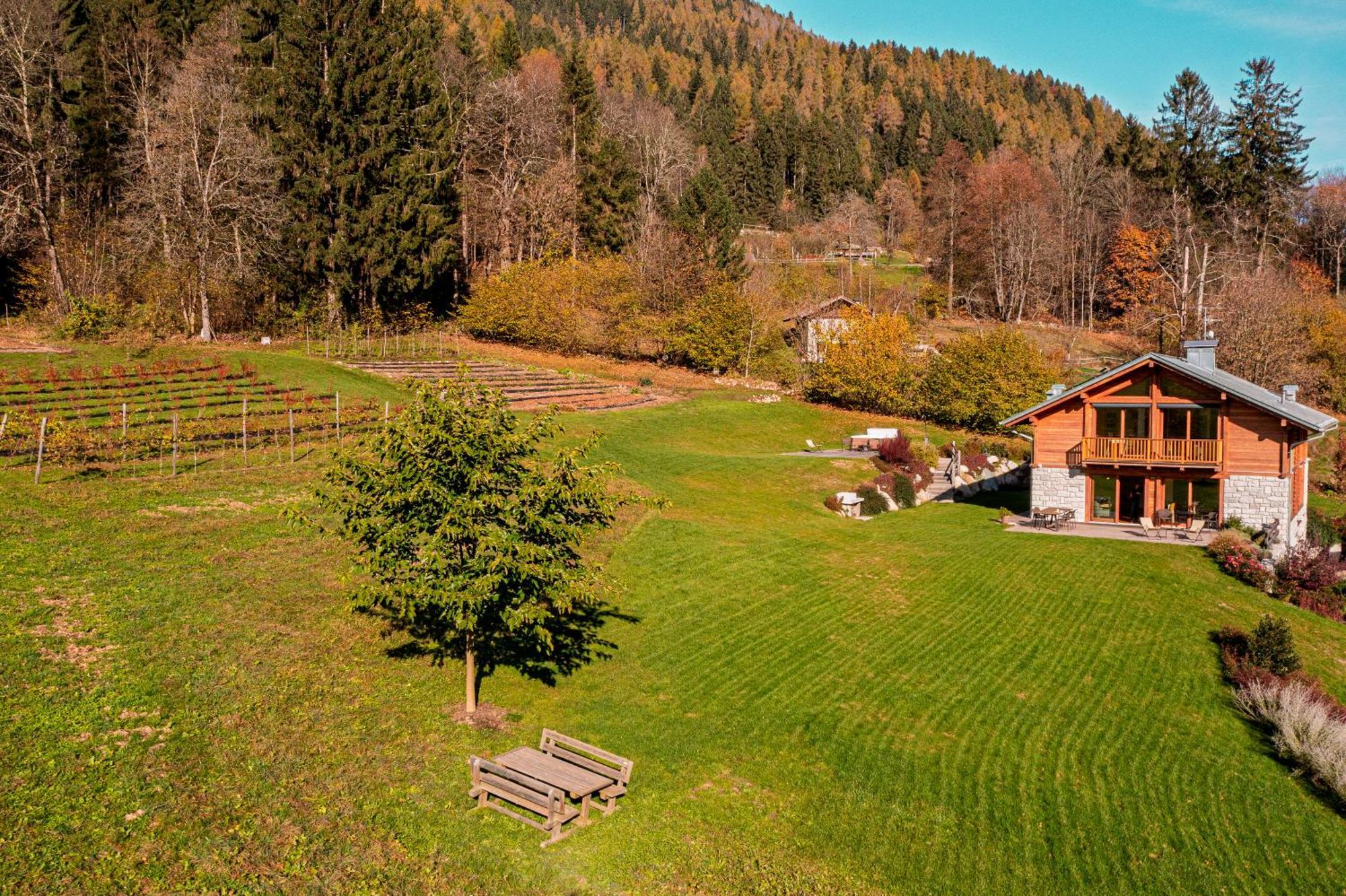 B & B Chalet Plan Strembo Экстерьер фото